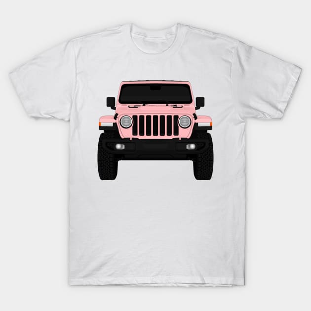 WRANGLER PINK T-Shirt by VENZ0LIC